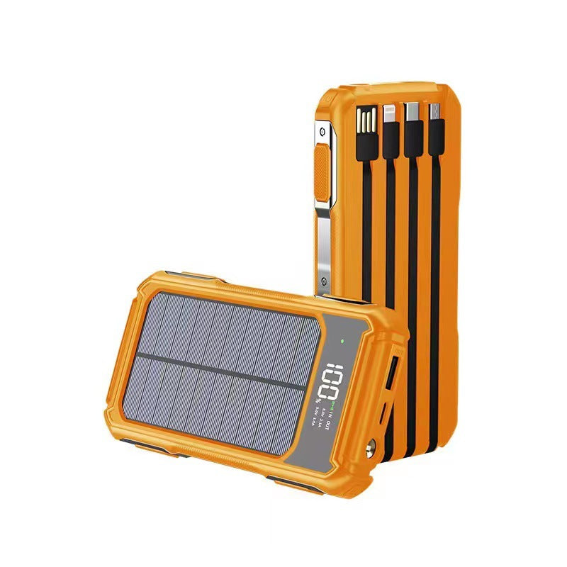Tragbarer Solar-Powerbank Universalladegerät