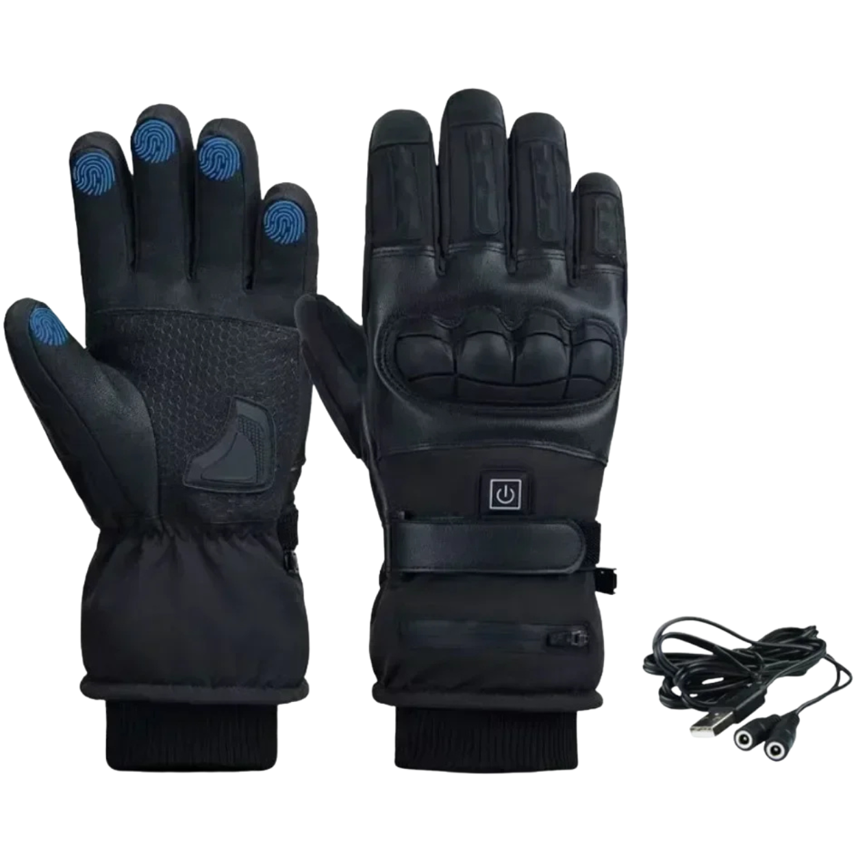 Elektrische Heizhandschuhe für Motorrad und Ski