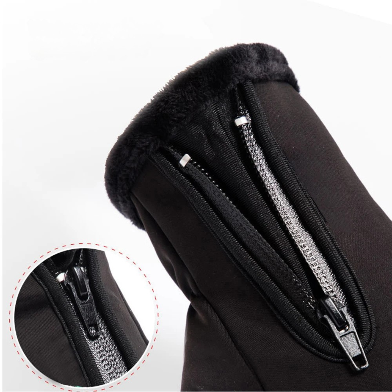 Wasserdichte und beheizbare Winter-Motorradhandschuhe