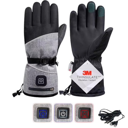 Elektrische, beheizbare Handschuhe für Herren und Damen