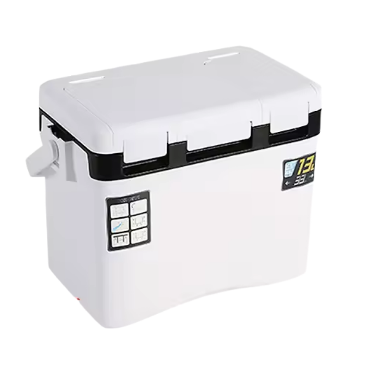 Isolierte und robuste Angelkühlbox