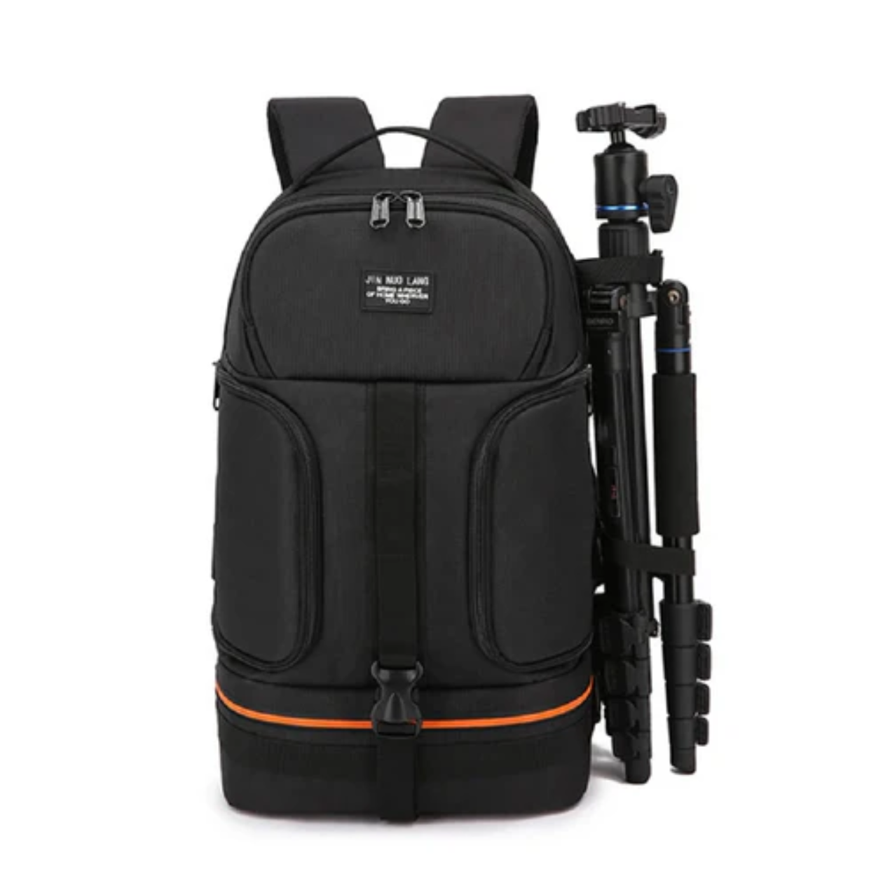 Professioneller Foto-Rucksack mit Kamera-Fach und Stativhalterung