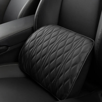 Bequeme Nackenstütze aus Kunstleder für das Auto