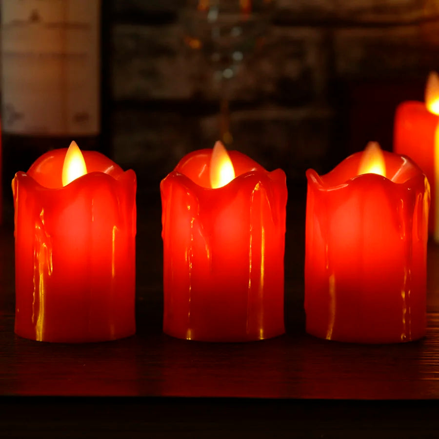 Sichere LED-Kerzen für Feste und Abende
