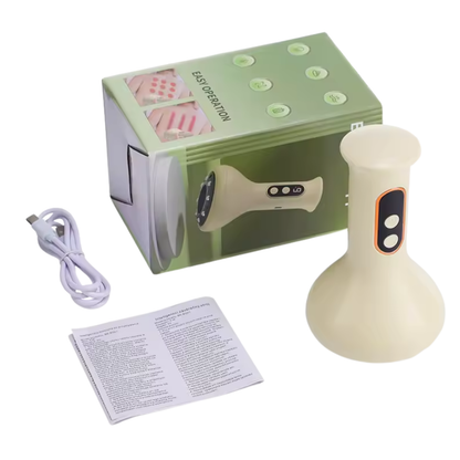 Multifunktionale elektrische Gua Sha Schröpfköpfe für Körpermassage