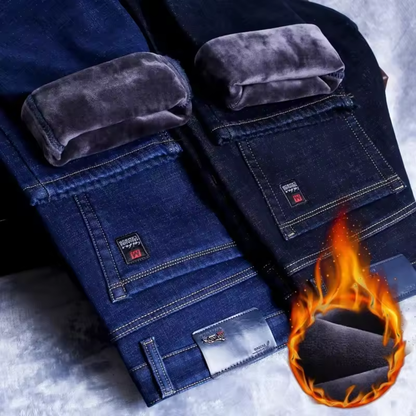 Warme und elegante Winterjeans für Damen