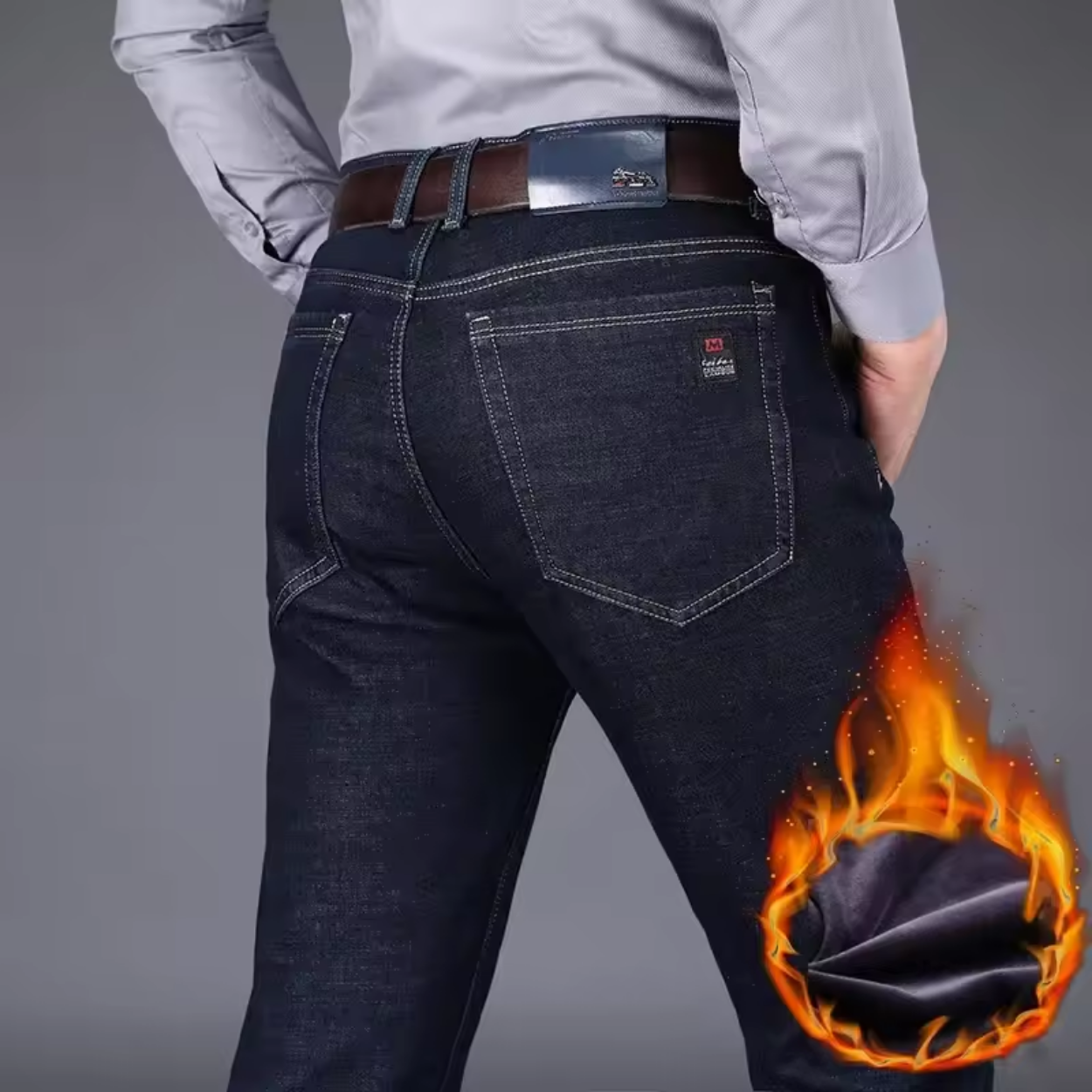 Warme und elegante Winterjeans für Damen