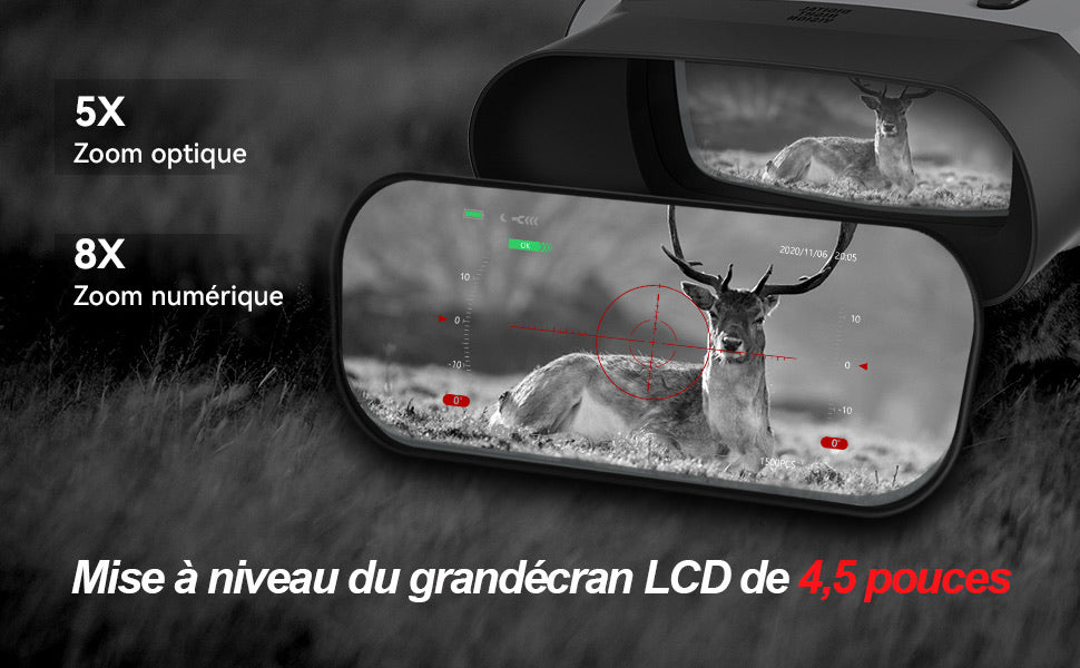 Marcherelle™ | Nachtsichtfernglas NVGS1 Klare und Weitreichende Sicht bei Voller Dunkelheit