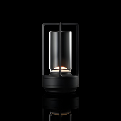 Kompakte LED-Schreibtischlampe mit einstellbarer Helligkeit