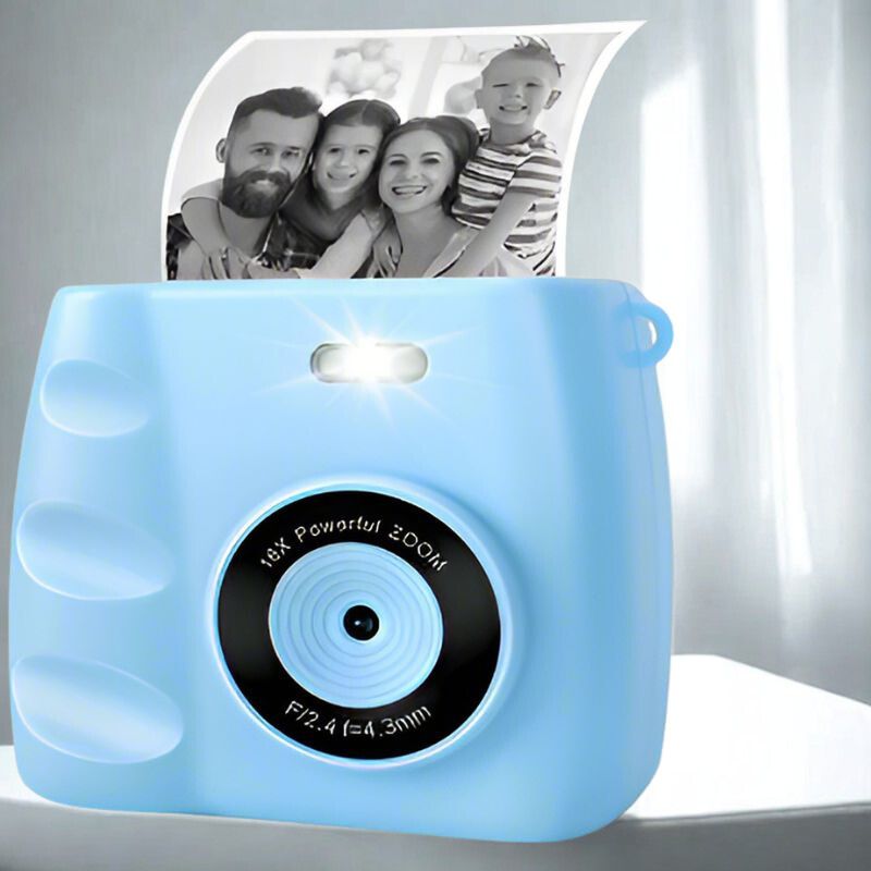 Marcherelle™ – Appareil Photo Enfant avec Impression Instantanée
