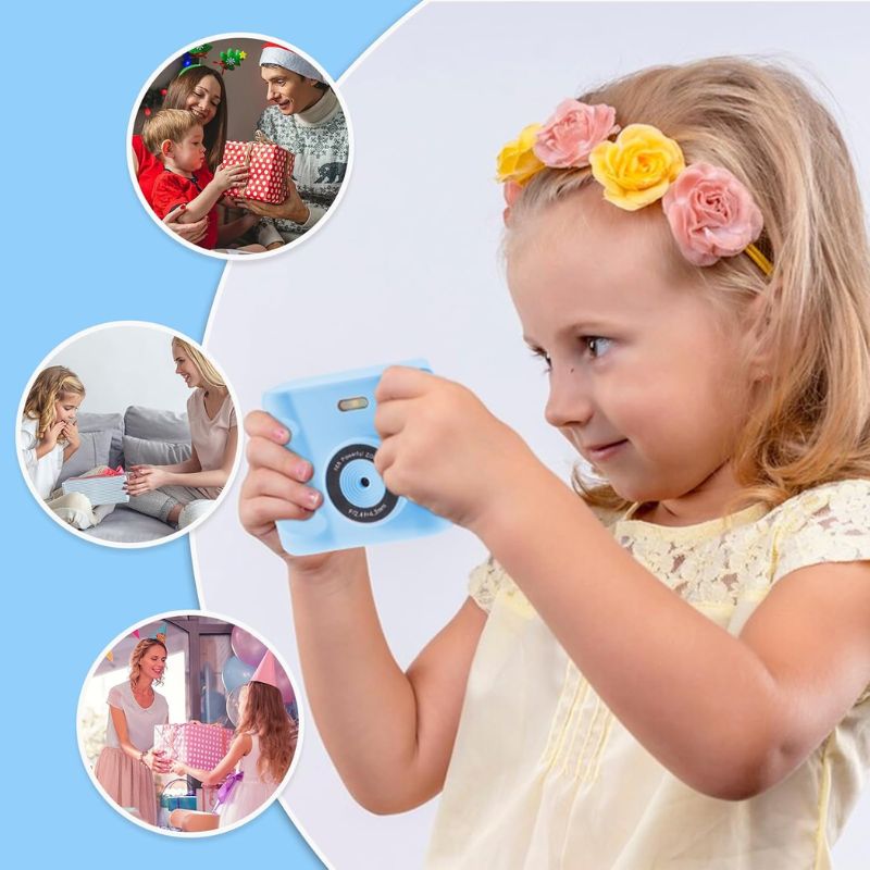 Marcherelle™ – Appareil Photo Enfant avec Impression Instantanée