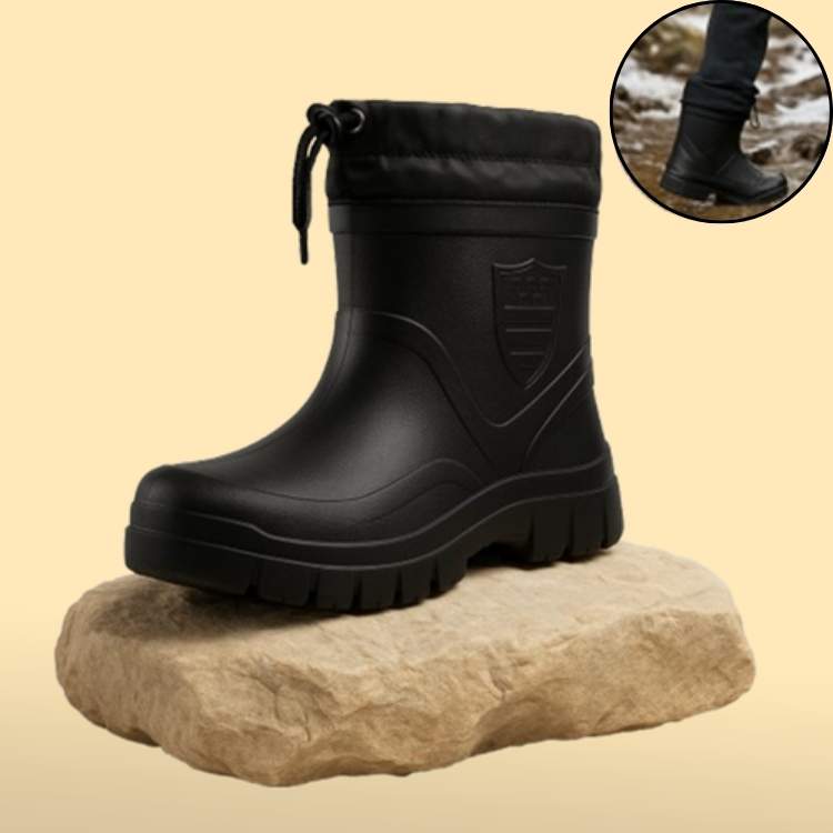 Marcherelle™ – Bottes Imperméables avec Doublure Thermique et Semelle Antidérapante