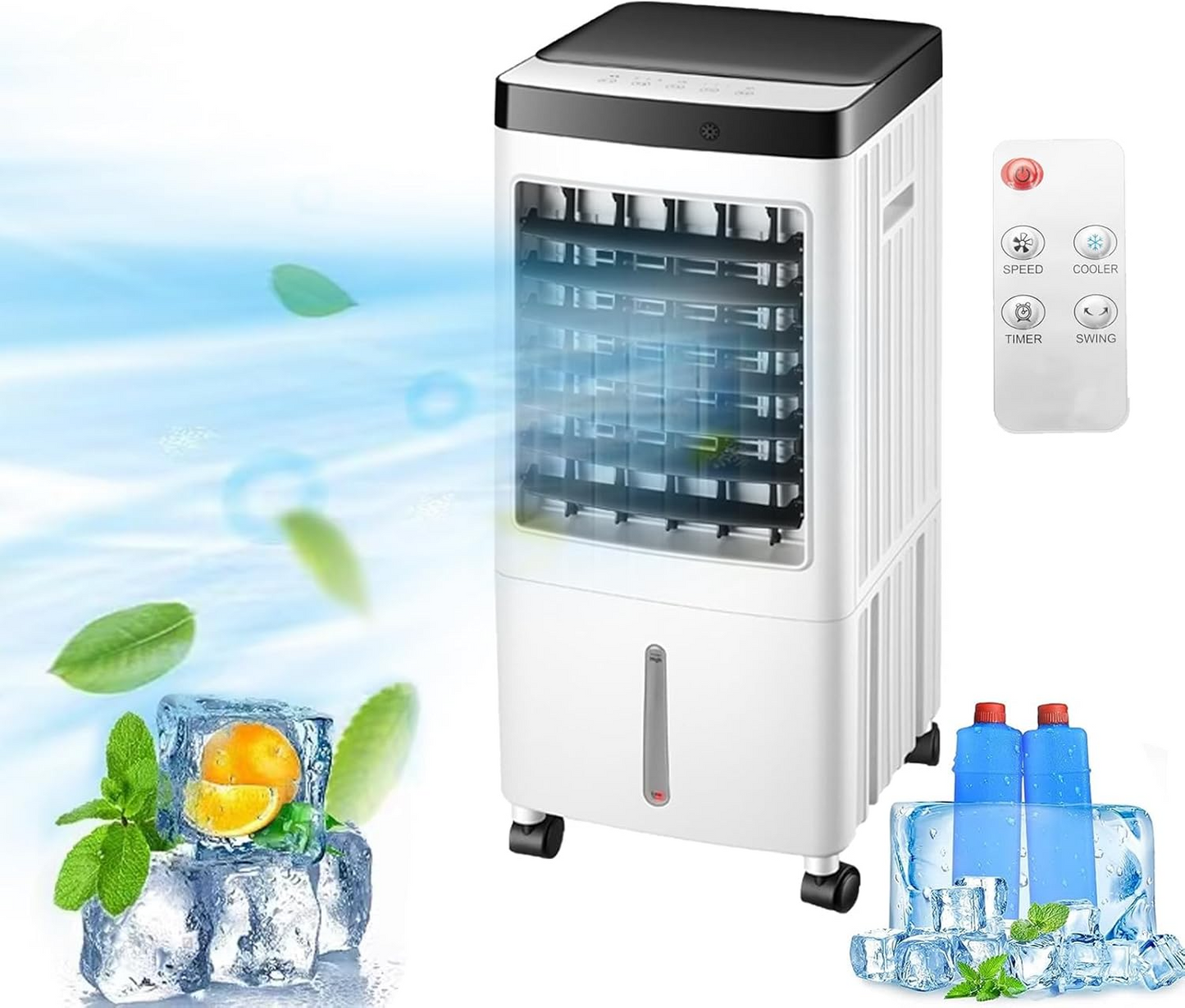 Marcherelle™ – Climatiseur Portable à Oscillation Large pour Maison et Bureau