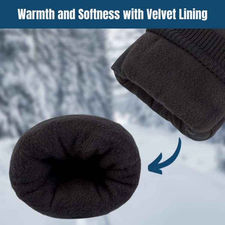 Marcherelle™ – Gants de Ski Imperméables avec Isolation 3M et Technologie Tactile