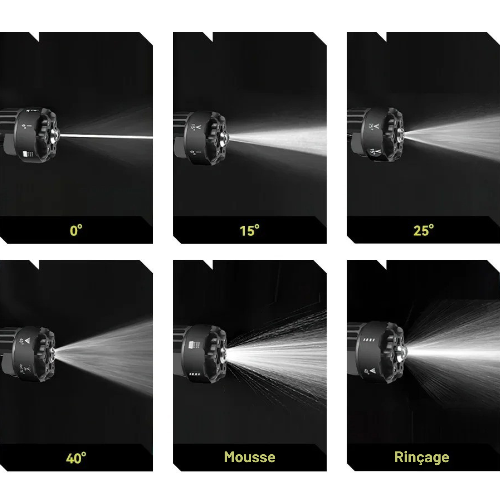 Marcherelle™ – Nettoyeur Haute Pression Sans Fil 60 Bars Portable et Compact