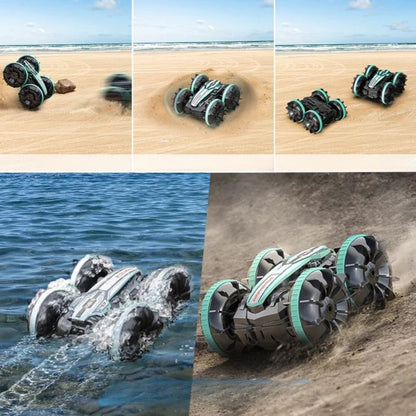 Marcherelle™ – Voiture Tout Terrain Télécommandée avec Conception Amphibie et Vitesse de 15 km/h
