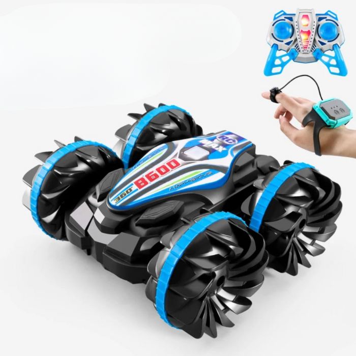 Marcherelle™ – Voiture Tout Terrain Télécommandée avec Conception Amphibie et Vitesse de 15 km/h