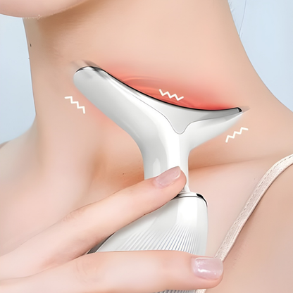 Anti-Falten Gesichts- und Nackenmassagegerät mit Elektromuskelstimulation