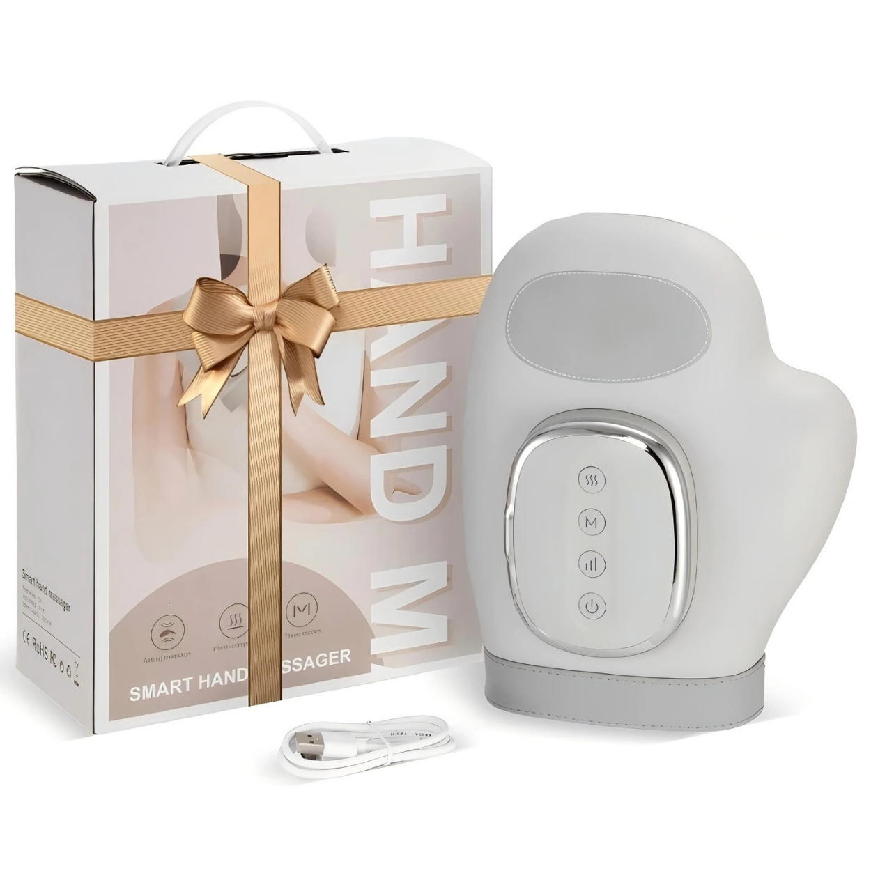 Elektrischer Handmassagegerät mit Wärme zur Gelenkentlastung