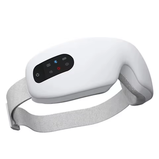 Masseur Oculaire Électronique avec Bluetooth et Fonction Massage - Marcherelle