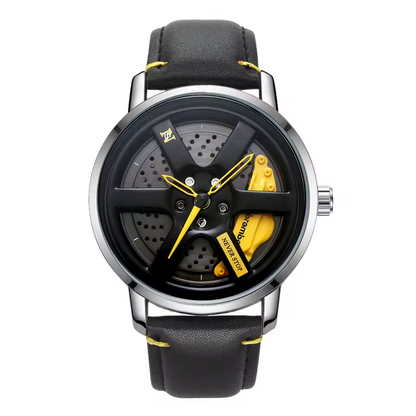 Herren-Sportuhr mit Chronograph und Racing-Design