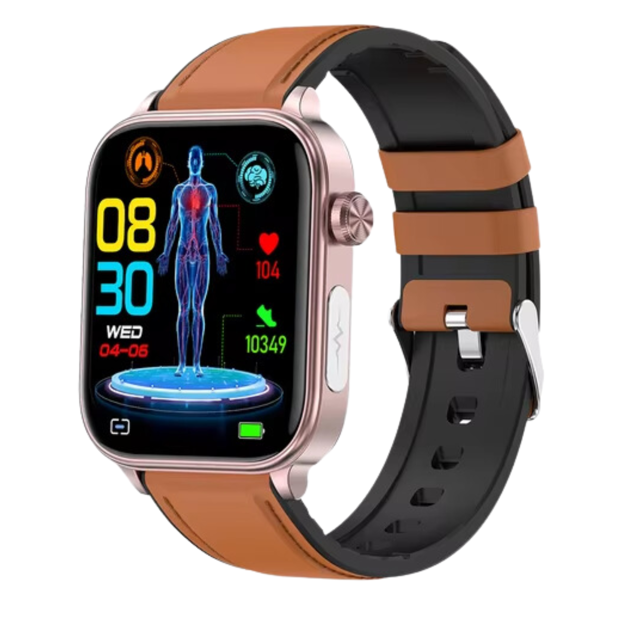 Fitness-Smartwatch mit EKG und Gesundheitsüberwachung