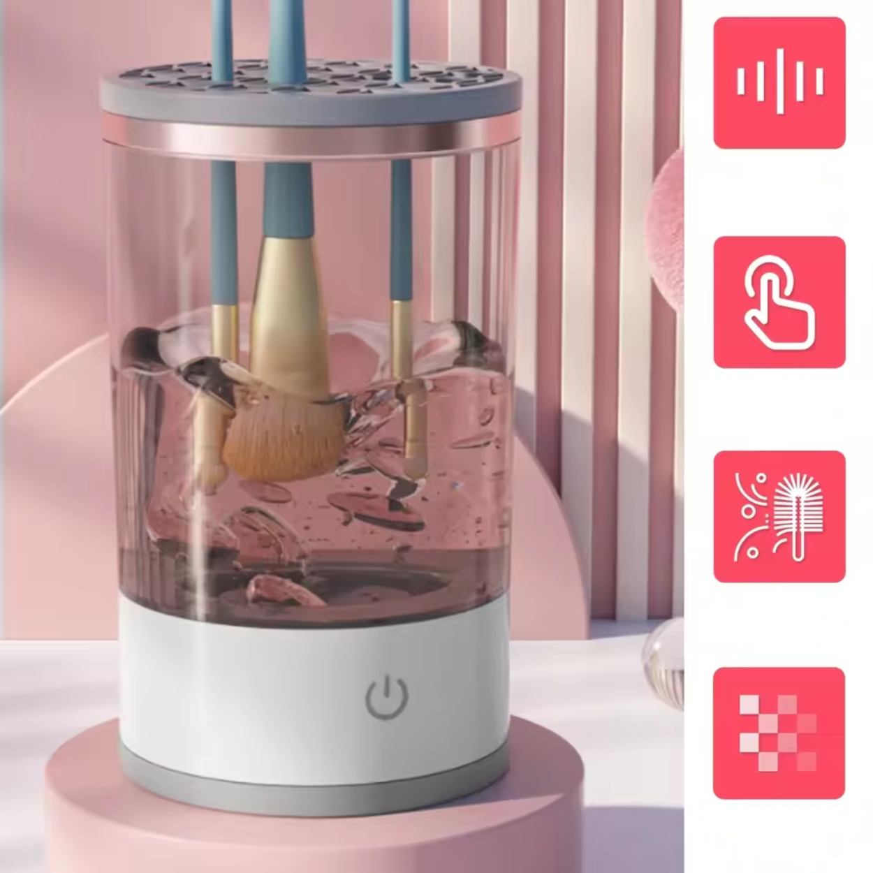 Ultraschall-Reiniger für Make-up-Pinsel