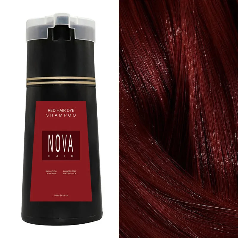Lebensfrohes temporäres Farbschaumshampoo