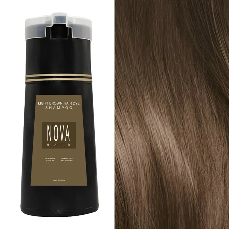 Lebensfrohes temporäres Farbschaumshampoo