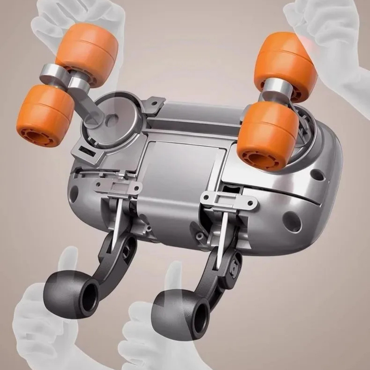 Elektrisches Heiz-Massagekissen für Rücken und Beine