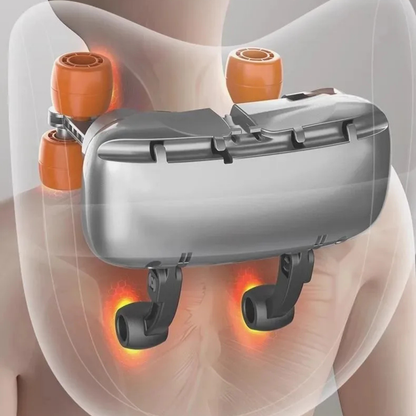 Elektrisches Heiz-Massagekissen für Rücken und Beine