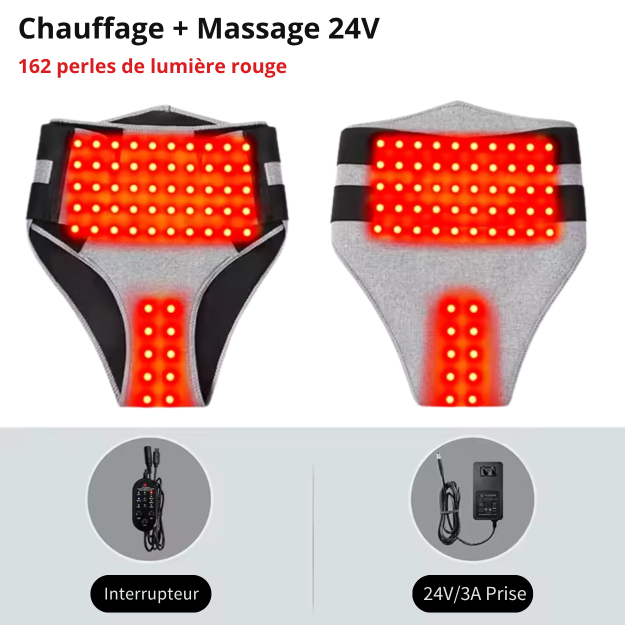 Elektrisch beheizte Hose mit Massage für Herren und Damen