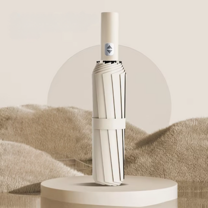 Kompakter, wasserdichter und UV-schützender Regenschirm