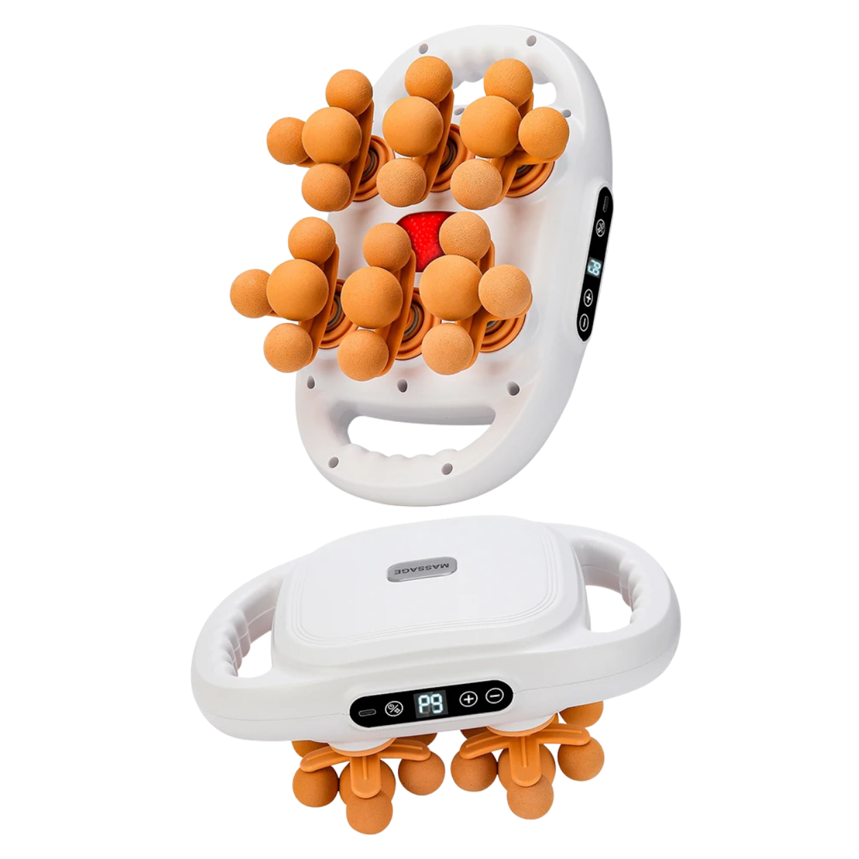 Muskelmassagepistole mit 22 intensiven Massageköpfen