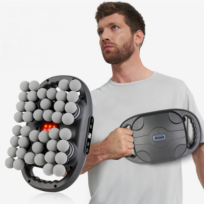 Leistungsstarke professionelle Muskelmassagepistole mit 6 verstellbaren Köpfen