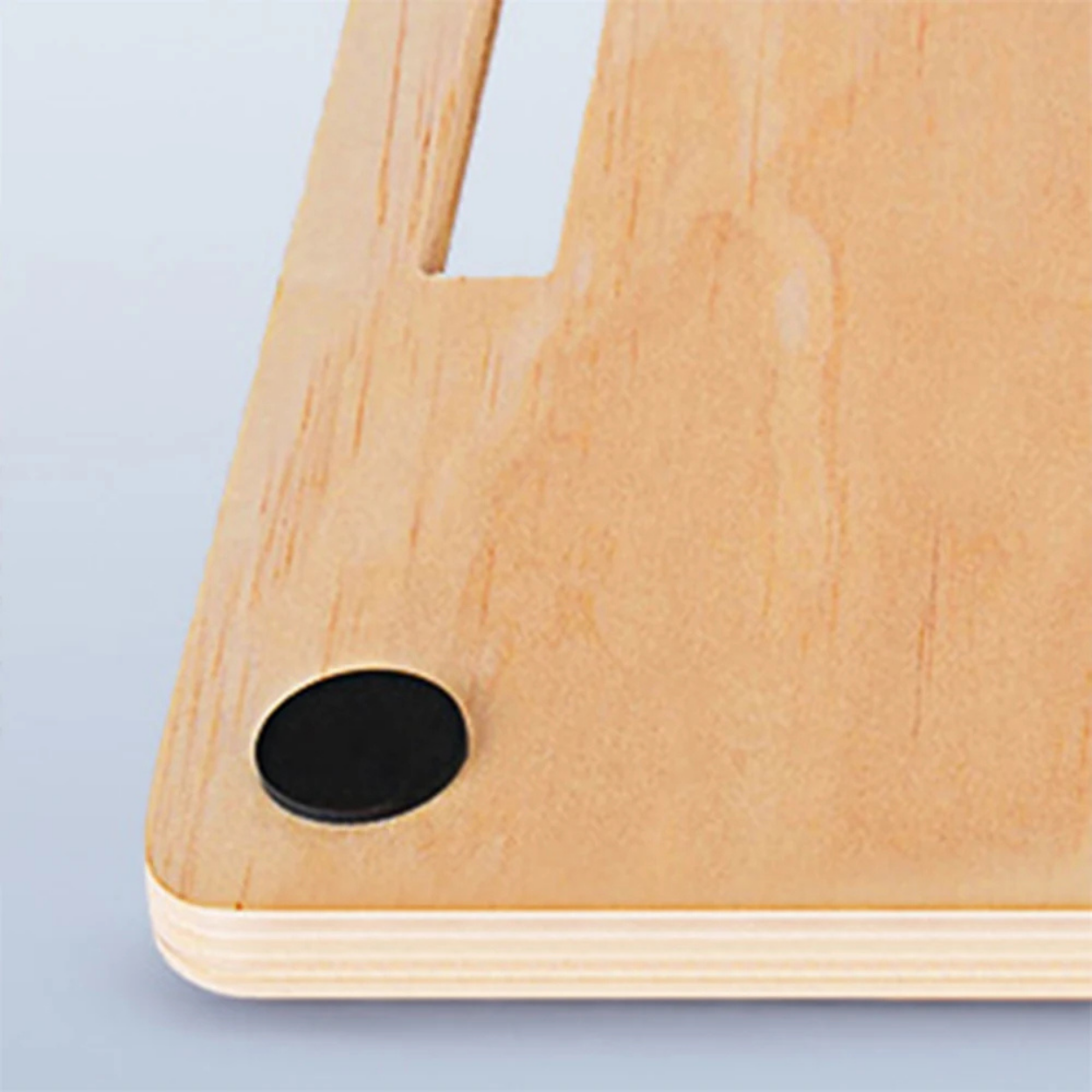 Einstellbares Holz-Neigebrett für Dehnung und Muskelstärkung