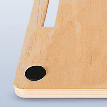 Einstellbares Holz-Neigebrett für Dehnung und Muskelstärkung