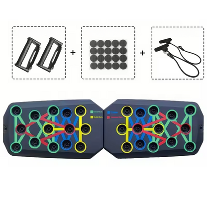 Trainingsbrett für Bauch- und Brustmuskulatur