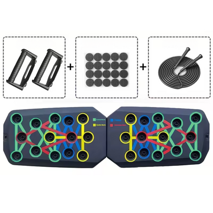 Trainingsbrett für Bauch- und Brustmuskulatur