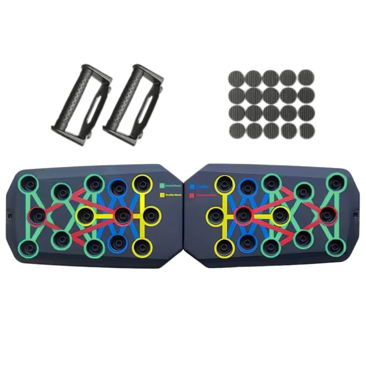 Trainingsbrett für Bauch- und Brustmuskulatur