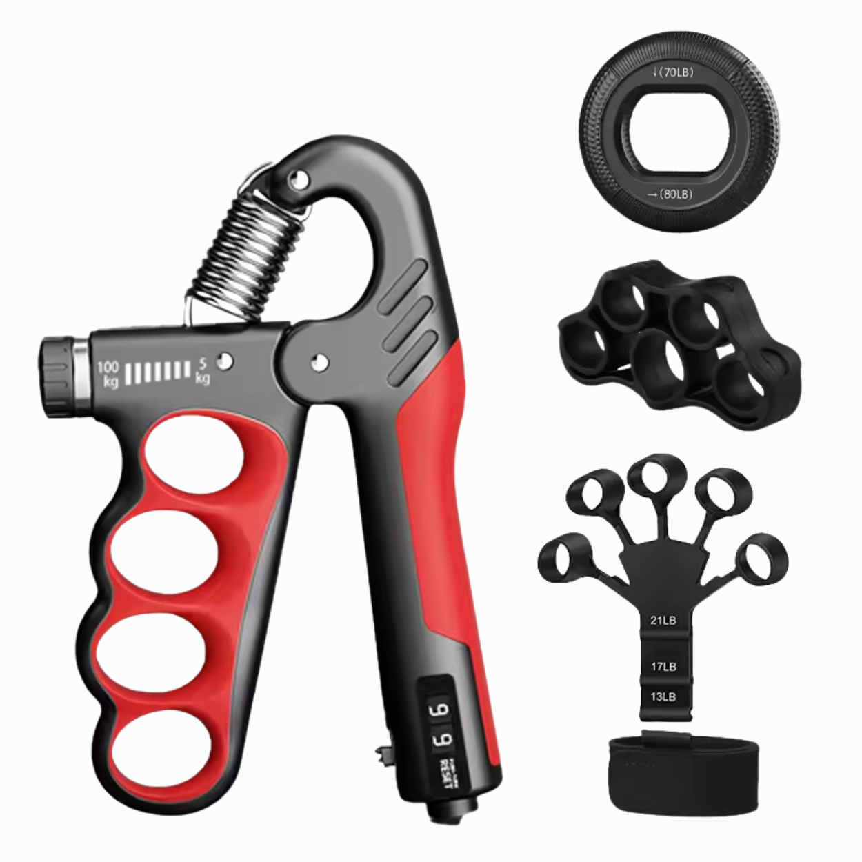 Verstellbare Krafttrainingszange 5-100 kg