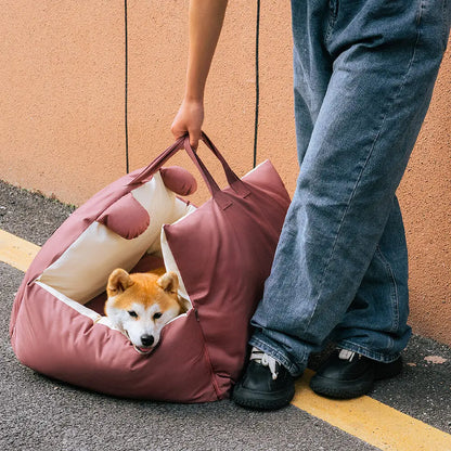 Bequemer und weicher Autositzkissen für Hunde