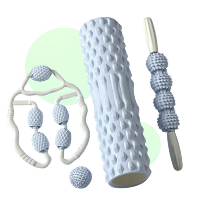 Rouleau de Masseur Musculaire en Mousse pour Massages Profonds - Marcherelle