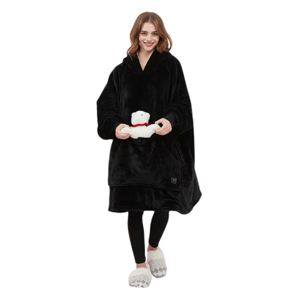 Elektrischer Hoodie mit USB-Heizung