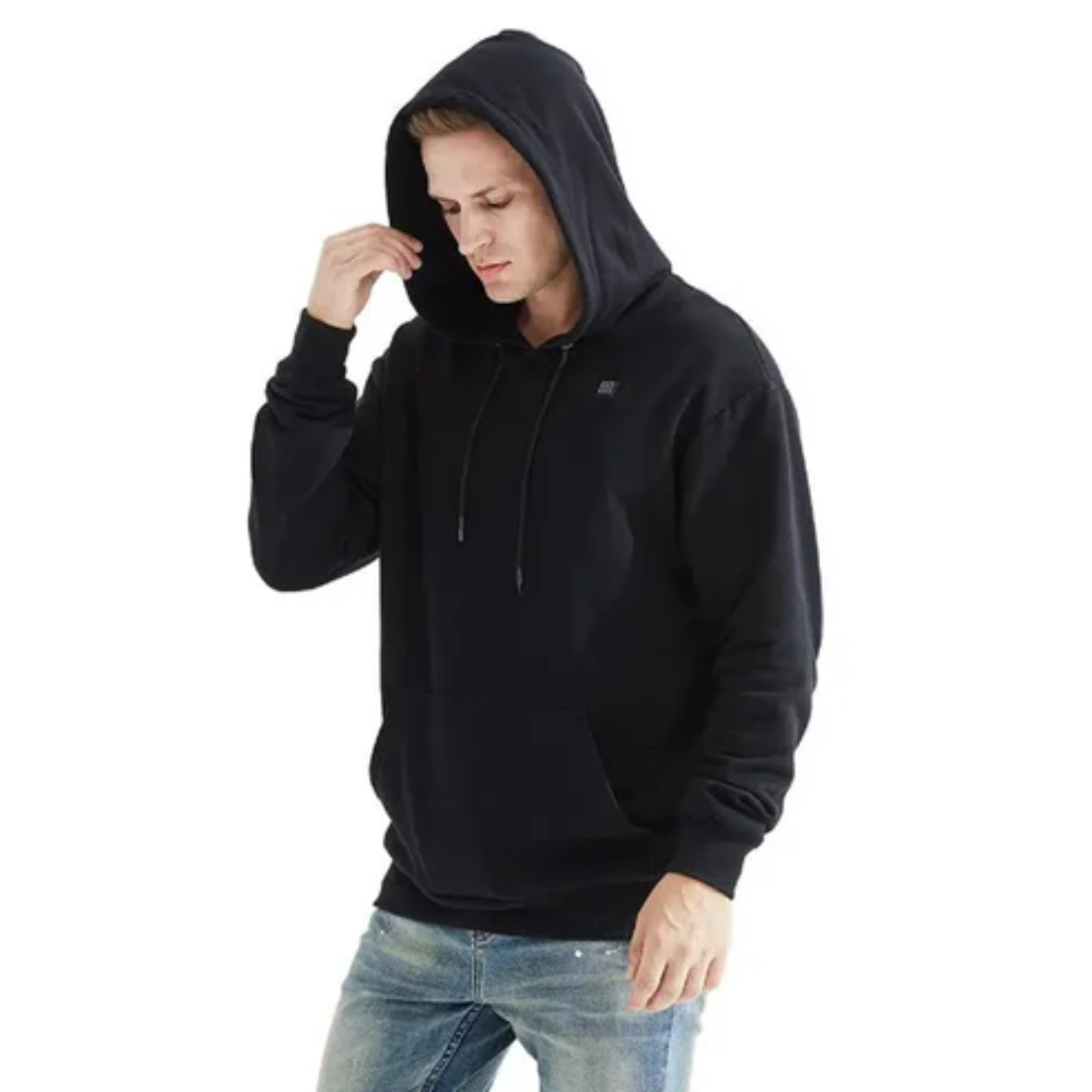 Elektrischer Kapuzenpullover für den Winter