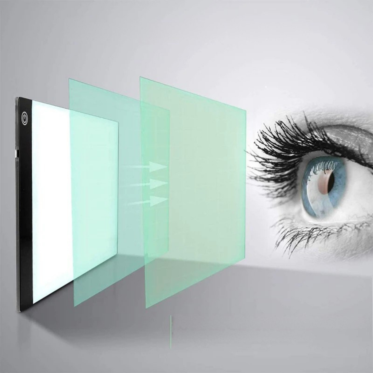 LED-Tablet mit Einstellbarem Leuchtenden Grafikbildschirm zum Zeichnen