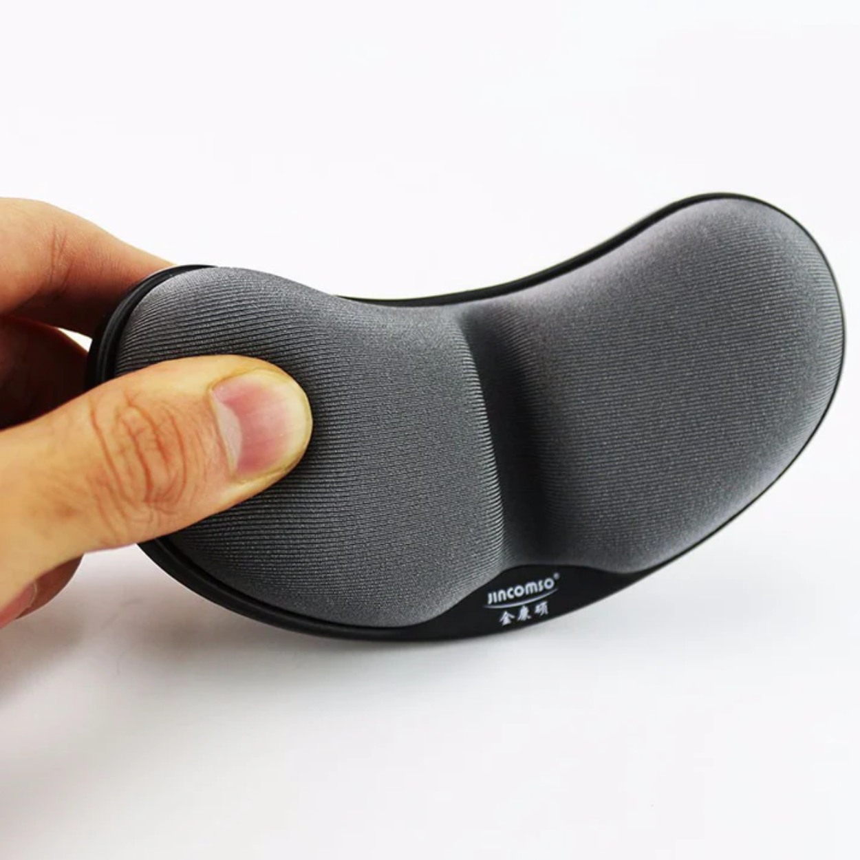Ergonomisches Mauspad mit gepolstertem Handgelenkstütze