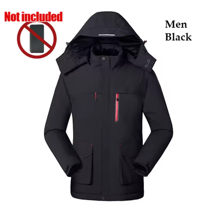 Wiederaufladbare elektrische warme Jacke