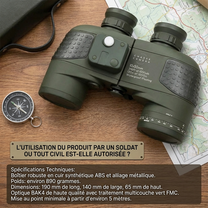 Marcherelle™ – Militärferngläser 10x50 mit klarem und stabilem Bild