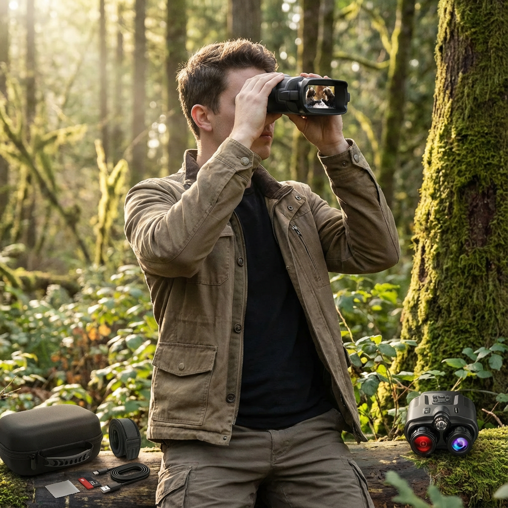 Marcherelle™ – Nachtsichtfernglas 4k mit weitem und klarem Bild